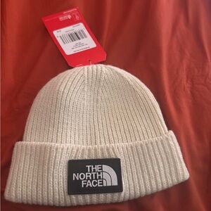 The North Face Vintage White Beanie